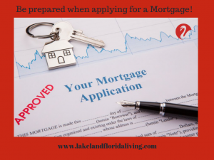 Prepare for Mortgage Application
