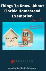 Must Know Facts About Florida Homestead Exemption