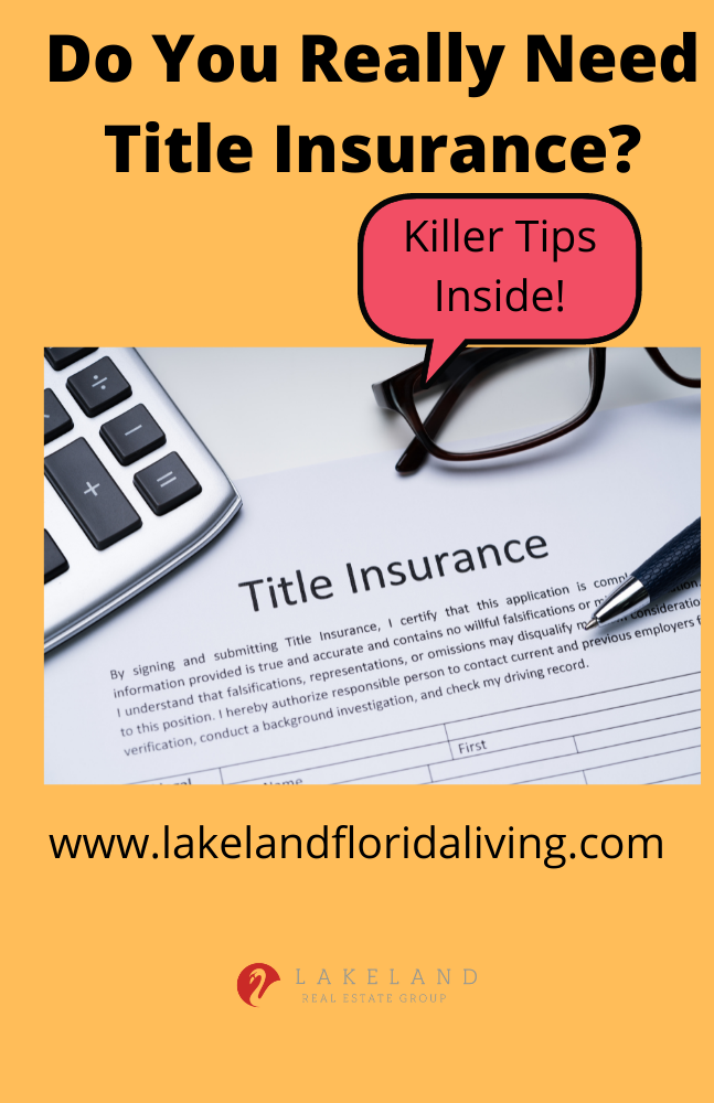 Home Owner's Title Insurance Policy Information